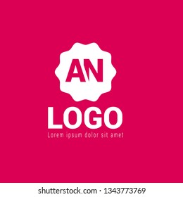 letter AN logo concept. Designed for your web site design, logo, app, UI