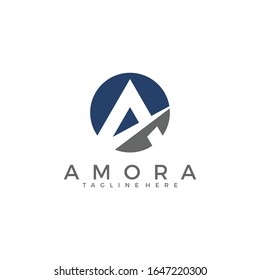 letter a logo consept idea 