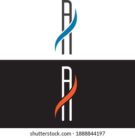 A Letter logo. creative logo