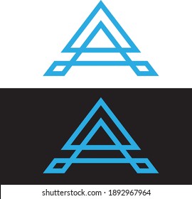 A letter logo .creative logo