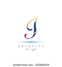 I Letter Logo Creative Brand I i Letter Logo Design Vector Icon Symbol Illustration