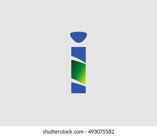 Letter i logo. Creative concept icon
