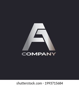 A Letter Logo With Creative Concept,Corporate A Letter Logo,Naval Logo Design and Business Logo Vector.