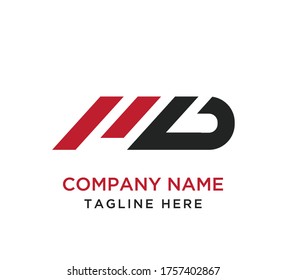 letter logo creative design concept