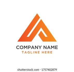 letter logo creative design concept