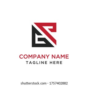 letter logo creative design concept