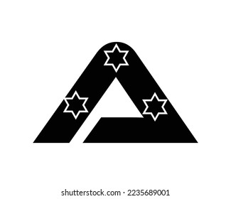 Plantilla de vector de diseño creativo de logotipo de letra