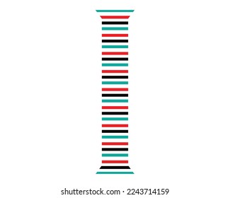 I Letter Logo Creative Design Vector Template