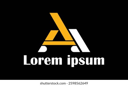 Letter A logo creative A logo initial symbol vector