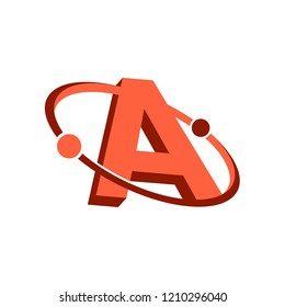 Letter A logo. Creative Modern Letters Vector Icon Logo Illustration