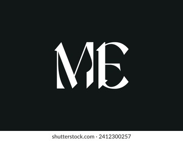  diseño del logotipo de la letra y diseño del logotipo inicial