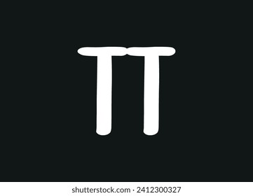  diseño del logotipo de la letra y diseño del logotipo inicial