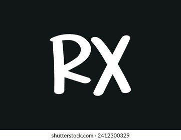  diseño del logotipo de la letra y diseño del logotipo inicial