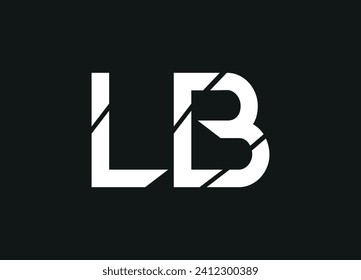  diseño del logotipo de la letra y diseño del logotipo inicial