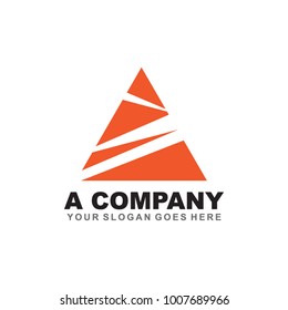 A letter logo design