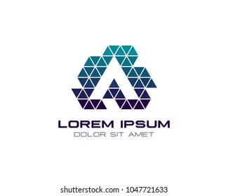 Letter A Logo Design