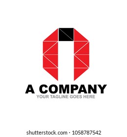 A letter logo design