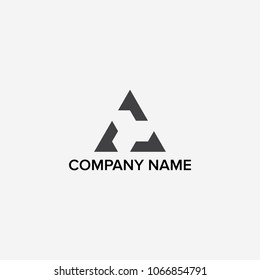 letter A logo design