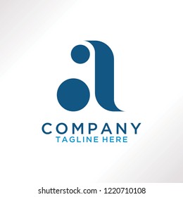 Letter A logo design