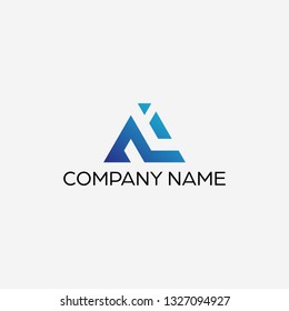 Letter A logo design