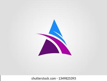 A Letter Logo Design