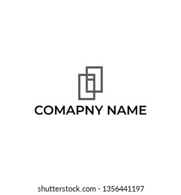 Letter I logo design