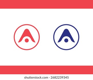 Um Design De Logotipo Carta. A