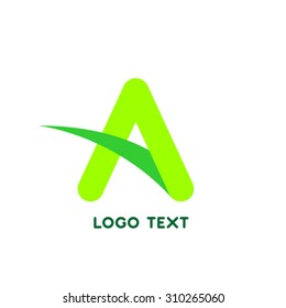 Letter A logo design