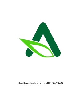Letter A logo design