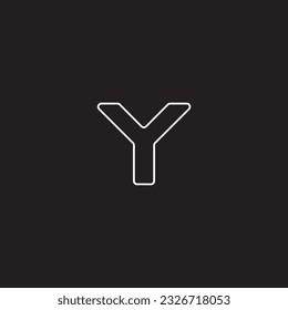 Diseño del logotipo de la carta en la variante 4 