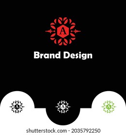 Diseño del logotipo de la letra A. Resumen, creativo, moderno, sencillo, único y mínimo una plantilla vectorial de diseño de logotipo de letra.
Tecnología de tipografía, diseño creativo de futuro de música digital electrónica.