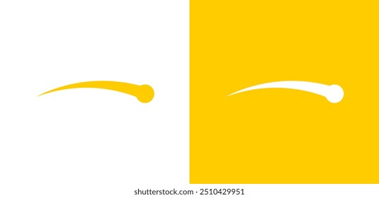 Projeto do logotipo da carta, Projeto do logotipo do Golfe abstrato, premium, moderno, simples.