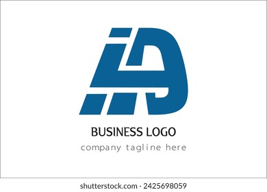 A letter logo design for business