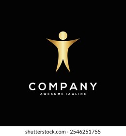 Letter I logo design for business