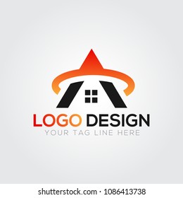 A Letter Logo Design Business Template Vector 