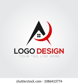 A Letter Logo Design Business Template Vector 