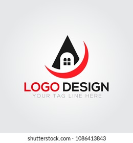 A Letter Logo Design Business Template Vector 