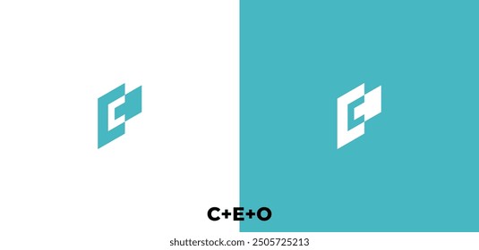 Letter logo design, C, E, O letter logo design, premium, modern, simple.