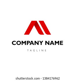 A letter A logo design. company logo vector