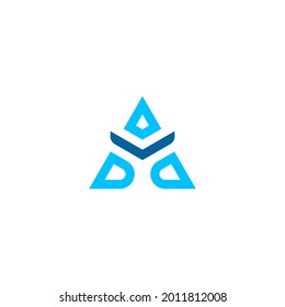 letter A logo design concept