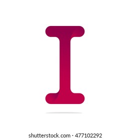Letter I logo design concept