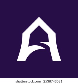 Concepto creativo del diseño del logotipo de la letra con el Vector de Premium del elemento