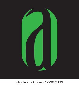 A Letter Logo Design Creative Icon Modern Letters Vector Logo