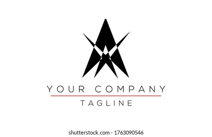 Letter A Logo Design, Creative Modern Icon A