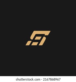 AS Letter Logo Design with Creative Modern Typography.Initial Letter AS Logo Design Vector Template. AS Letter Logo Design
