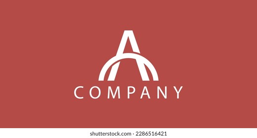 A Letter Logo Design. Creative Modern Alphabet letters monogram icon A