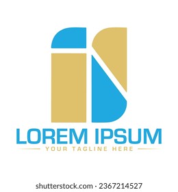IS letter logo design creative and modern logo design 