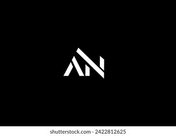 AN  Letter Logo Design. Creative Modern Logo Design