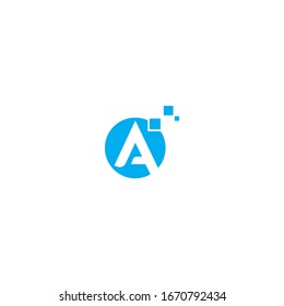 Diseño del logo de una carta y signo creativo