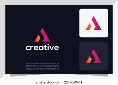 Letter A - Logo Design Element